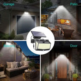 468 LED Solar Motion Sensor Security Outdoor Light