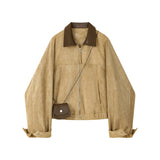 Retro Loose Short Jacket For Women