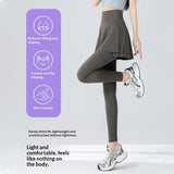 Womens High-Waisted Yoga Pants With Butt-Lifting Effect