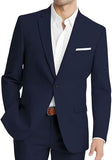 Mens Korean-style Slim-fit Two-piece Suit