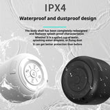 KP-826 Portable Mini Bluetooth Speaker Compact Outdoor Ready With Lanyard Ambient Light And Card Slot Factory Direct