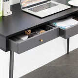 47" Home Office Desk with 3 Drawers