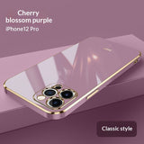 Electroplated Silicone Full-body Drop-proof Phone Case