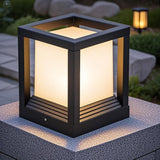 Waterproof Energy-saving Pillar Light For Outdoor Use With Power Connection