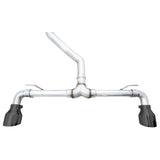 AWE 2022+ VW GTI MK8  Track Edition Exhaust - Diamond Black Tips