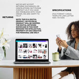 Downloadable Instagram Fashion Store 100 Pages Bundle