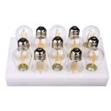 48 Ft. LED String Lights Outdoor Commercial Grade Waterproof Bulbs