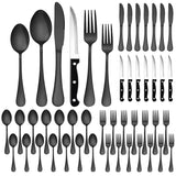 48-Piece: Stainless Steel Silverware Cutlery Set
