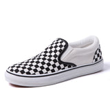 Korean version of casual wild students low to help men's shoes Harajuku ulzzang lattice one pedal men canvas shoes lazy