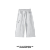 American-style Vintage Patchwork Work Pants