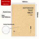 Student homework notebook-horizontal line-EVA+ cowhide-1 copy