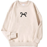 Womens Printed Pullover Casual Sweatshirt Top