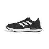 adidas Womens S2G Spikeless 24 Golf Shoes Core Black/Footwear White/Silver Metallic 6.5