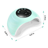 48W UV LED Gel Nail Lamp with 4 Timer