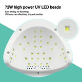 48W UV LED Gel Nail Lamp with 4 Timer