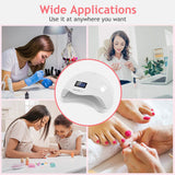 48W UV LED Nail Lamp Gel Polish Nail Dryer