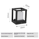 Waterproof Energy-saving Pillar Light For Outdoor Use With Power Connection