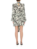 Saint Laurent Women Mini Dress With Band