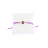 Glass Bracelet Sterling Silver