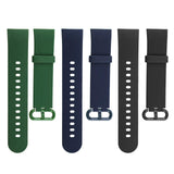 SING F LTD 3PCS Silicone Watch Straps Compatible with Xiaomi Mi Watch Lite Compatible with Redmi Watch Lite Smartwatch Replacement Watch Bands Wristbands