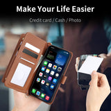 Multi-functional Card-inserting Wallet Phone Case