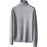 Mens Thermal Turtleneck Sweater For Layering Under Knitwear