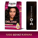 Palette Deluxe Hair Dye 3-0 Dark Brown Intense Color