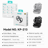 KP-213 Open-Ear Bluetooth Headphones OWS Smart Noise Cancellation Multi-Point Connection 1-to-2 Low Latency High Audio Quality Hot-Selling Gaming Headset In Stock