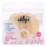Eklips Loofah Facial Exfoliating Discs for Smooth Skin Pack of 3