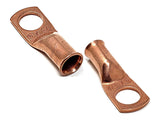 4 Gauge (AWG) Pure Copper Cable Lug Connector Ring Terminals