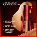 Loreal Paris Skin Ink: 48H Long-Lasting Full Coverage Liquid Foundation - Lightweight, Breathable, Transfer-Resistant Formula