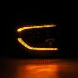 AlphaRex 14-21 Toyota Tundra MK II PRO-Series Halogen Projector Headlights Alpha-Black