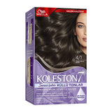 Wella Koleston Ash Brown Hair Dye Kit: Permanent Cool Tone Hair Color, Repairs Damage, Neutralizes Brassiness, Lasts Up to 10 Weeks