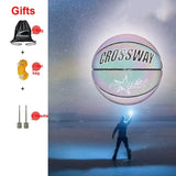 Holographic Reflective Wear-Resistant Luminous Basketball