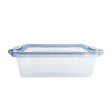 Decobella 2L Locking Food Storage Container - Stackable, Non-Toxic, Dishwasher Safe