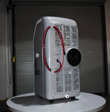 24V Pure DC Portable, Battery/Solar Air Conditioner & Heater (heat pump, 12,000 BTU/h)