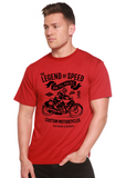 The Legend of Speed Spun Bamboo® Men's Bamboo Viscose/Organic Cotton Short Sleeve Graphic T-Shirt