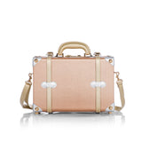 (Outlet) Minimalism Train Case - Rose Gold