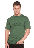 Goose Bumps Men's Bamboo Viscose/Organic Cotton Short Sleeve Graphic T-Shirt