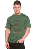 Road Trip Spun Bamboo® Men's Bamboo Viscose/Organic Cotton Short Sleeve Graphic T-Shirt