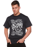 World Competition Men's Bamboo Viscose/Organic Cotton Short Sleeve Graphic Graphic T-Shirt