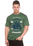Sea Adventures Spun Bamboo® Men's Bamboo Viscose/Organic Cotton Short Sleeve Graphic T-Shirt