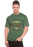 But Too Much Good Whiskey Men's Bamboo Viscose/Organic Cotton Short Sleeve Graphic T-Shirt