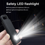 1pc Self-Defense Security Alarm With Motion Sensor And LED