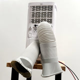 24V Pure DC Portable, Battery/Solar Air Conditioner & Heater (heat pump, 12,000 BTU/h)