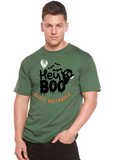 Hey Boo Men's Bamboo Viscose/Organic Cotton Short Sleeve Graphic T-Shirt
