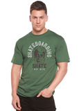 Skate Boarding Men's Bamboo Viscose/Organic Cotton Short Sleeve Graphic T-Shirt