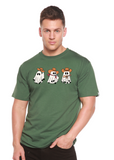 Cowboy Ghosts Unisex Bamboo Viscose/Organic Cotton Short Sleeve Graphic T-Shirt