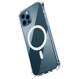 Transparent Wireless-Charging Shockproof Protective Case