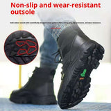 High Top Labor Protection Safety Shoes For Men